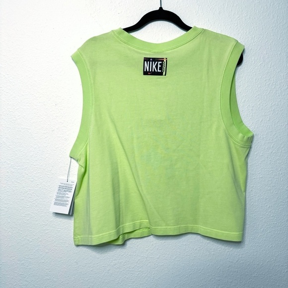 Nike women Sportswear Washed Retro muscle tee Tank Top Cropped plus size 1X NWT - Picture 6 of 9